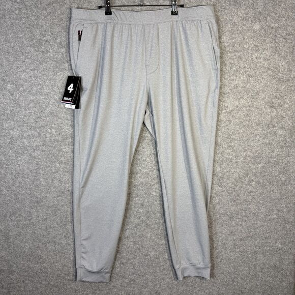 4 Laps Men's Equip Jogger Gray Heather Color Size XL NEW - Picture 3 of 15